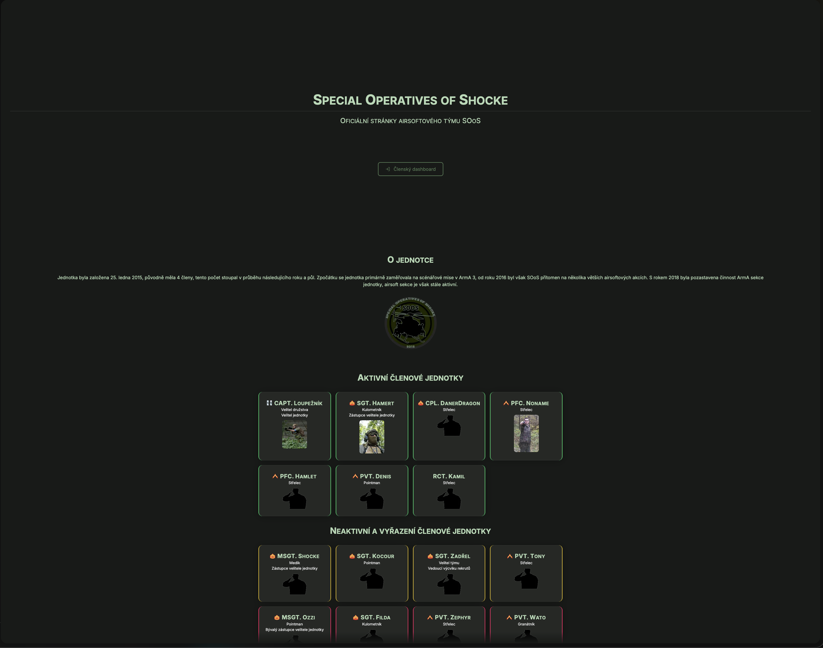 Airsoft Team Website